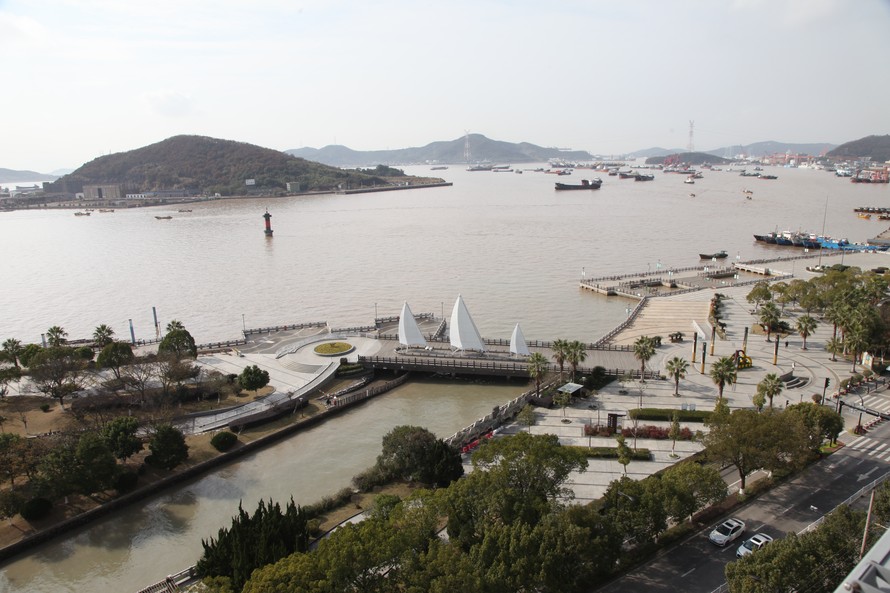 舟山定海海滨公园